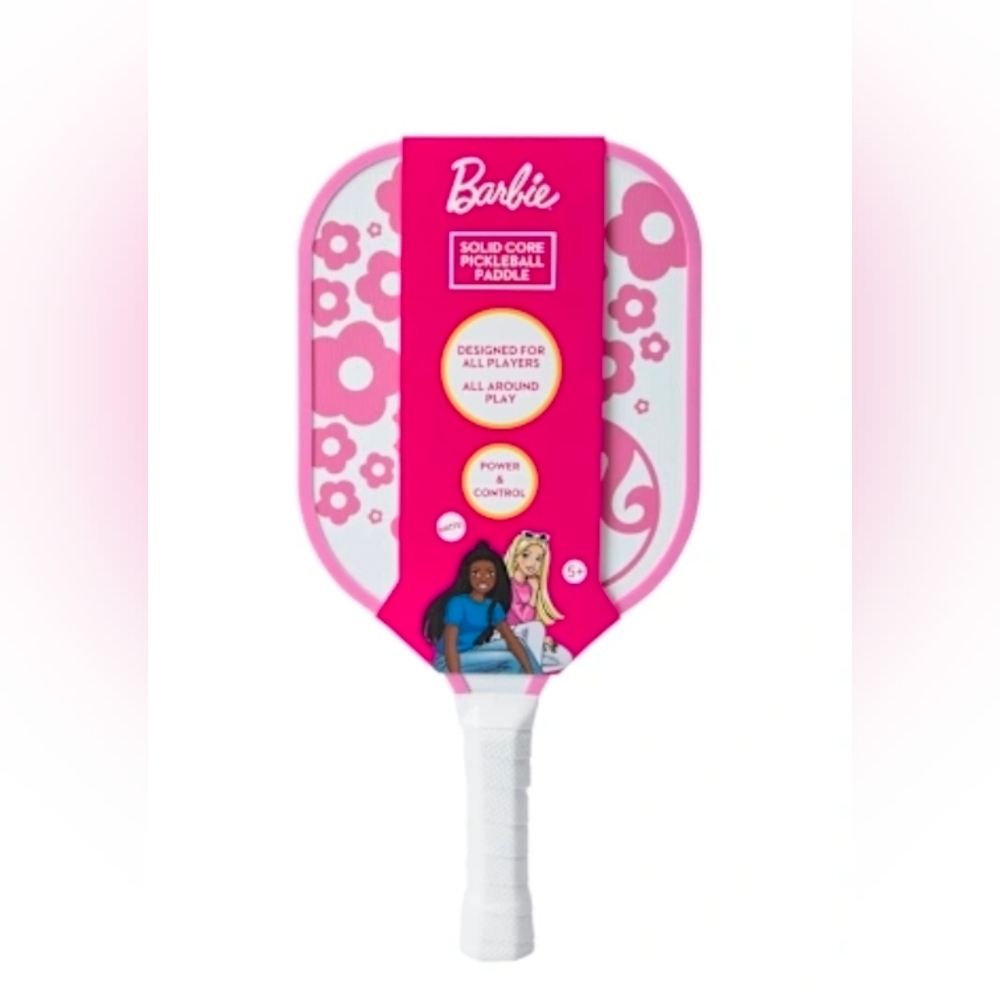 Barbie Floral Pink Pickleball Paddle